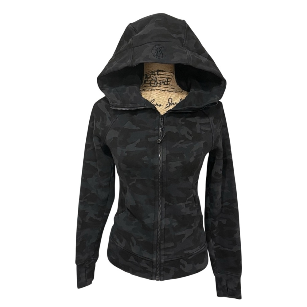 lululemon athletica Black Camo Jacket